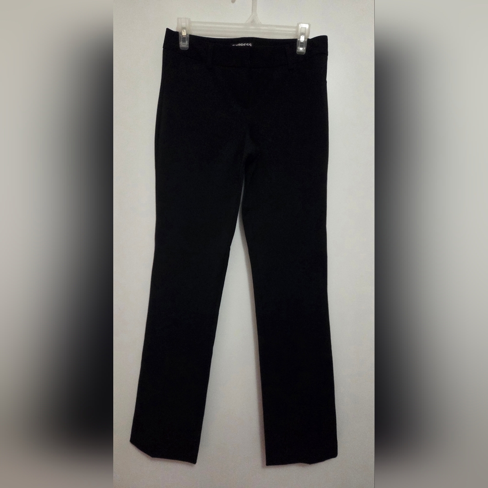 Express Editor Black Straight Leg Women's Pants Size 2